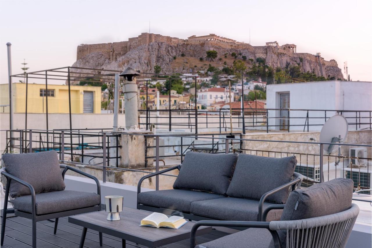 Meno Suite With Private Terrace - Jaccuzzi, Acropolis View Athen Eksteriør bilde